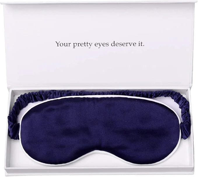 First-Class Silk Sleep Mask Light Blocking Luxury Mulberry 19mm Silk Eye Mask Eye Green