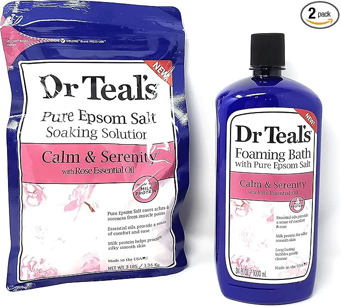 Next-Generation Bundle of Dr Teals Calm Serenity Durable