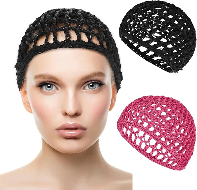 Organic WLLHYF Wig Cap Thick Long Hair Caps Adjustable Net Mesh Braided Weaving Making Original Design