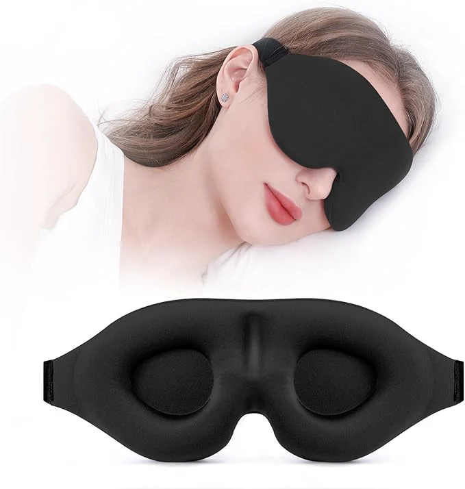 Superior YIVIEW Sleep Mask for Side Sleeper Complete Light Blocking 3D Sleeping Eye Mask Official