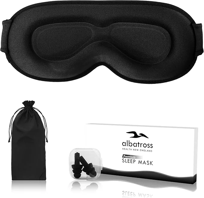 Consistent Sleep Eye Mask for Men Women Sleeping Mask for Side Sleeper Travel Blackout Excellent
