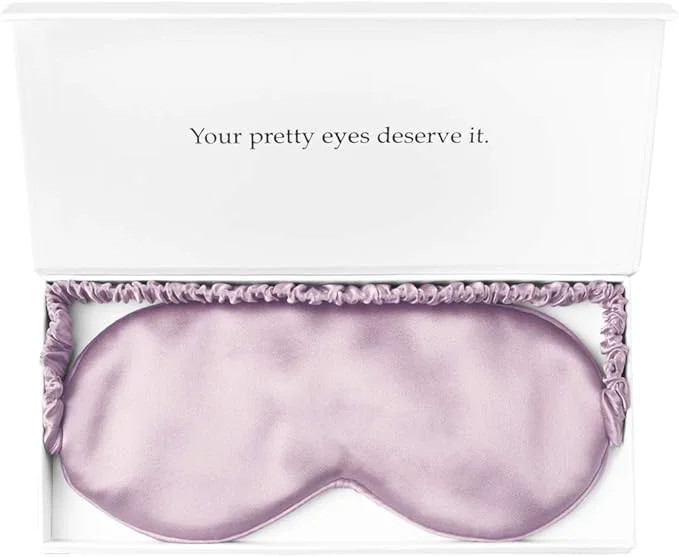 Natural Silk Sleep Mask Light Blocking Luxury Mulberry 19mm Silk Eye Mask Eye Trendy