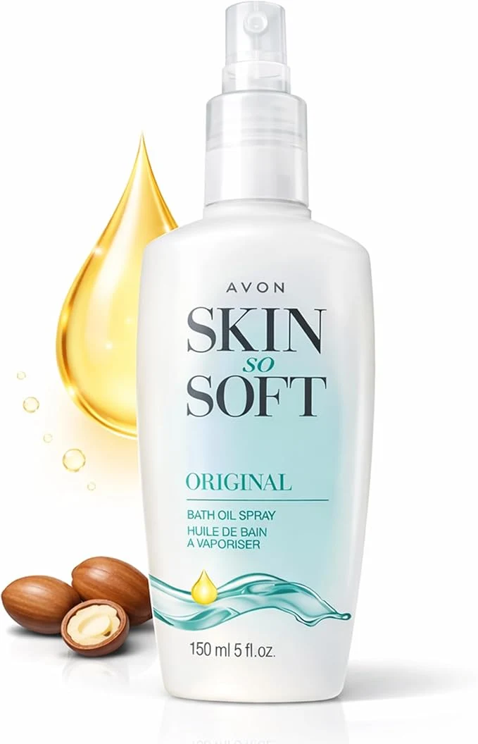 Stylish AVON Skin So Soft Bath Oil Spray Sustainable