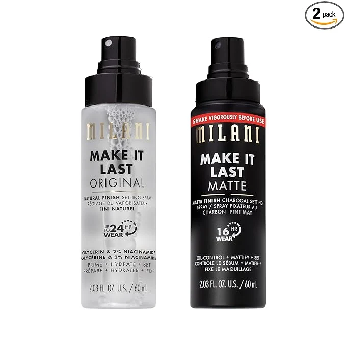 Solid Milani Setting Spray Primer Make It Last Enhanced