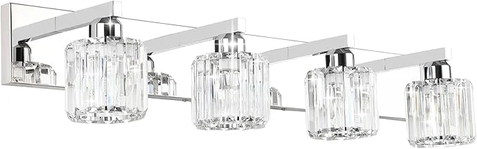 High-Quality Aipsun Crystal Bathroom Vanity Light Modern Vanity Lighting Fixtures Crystal Smart