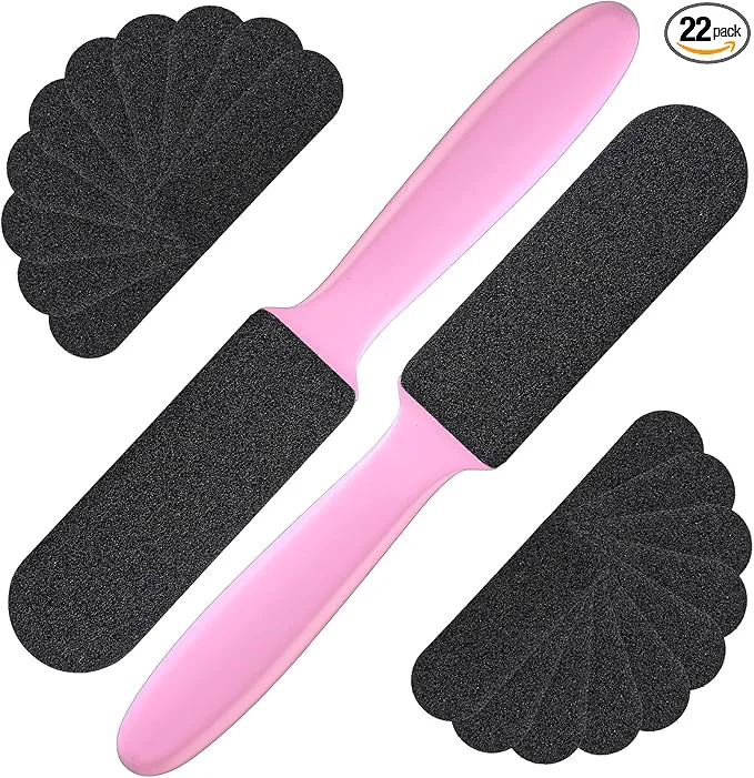 Next-Generation Mudder 2 Pieces Stainless Steel Pedicure Foot File Callus Remover Foot Scrubber Dependable