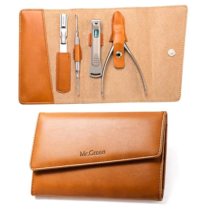 Responsible 4 Pcs Manicure Set Pedicure Sets Nail Clipper Stainless Steel Professional Secure
