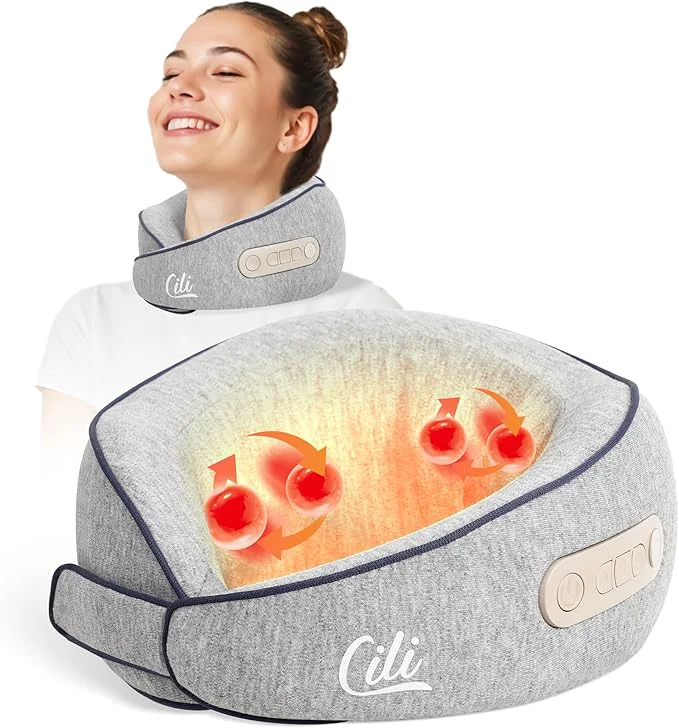 Detailed CILI Cordless Shiatsu Neck Massager Exceptional