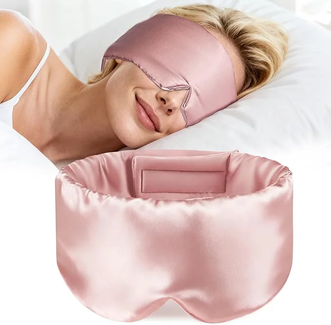 Detailed Silk Sleep Mask – Mulberry Silk Eye Mask Superior