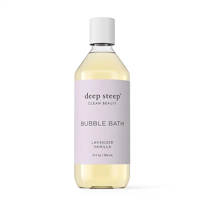 Pure Deep Steep Bubble Bath Lavender Vanilla 10 oz – Soothing Soak Relaxed
