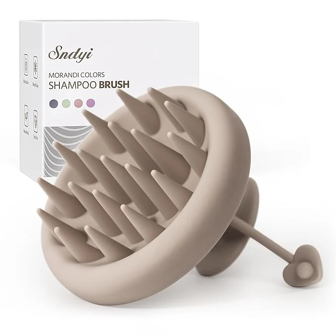 Elegant Sndyi Silicone Scalp Massager Shampoo Brush Hair Scrubber Elite
