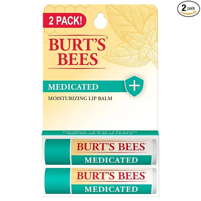 Genuine Burt’s Bees Medicated Lip Balm Premium