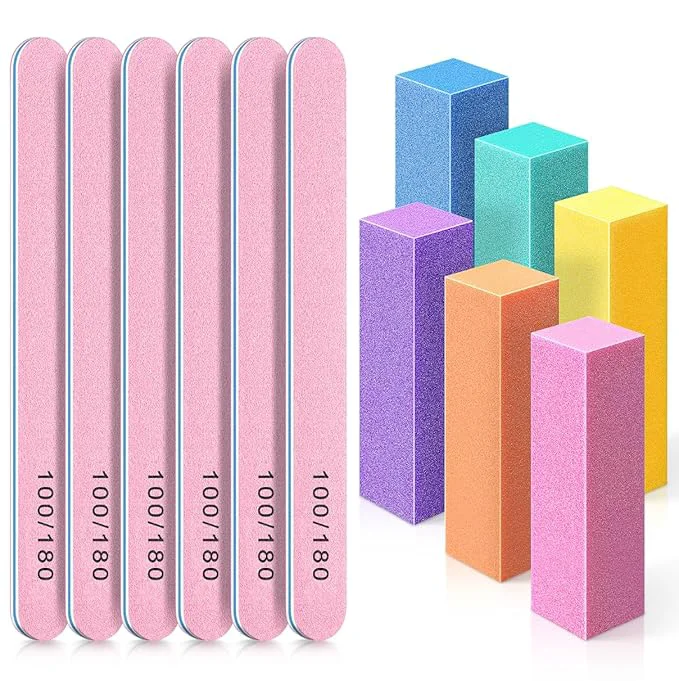 High-Quality TsMADDTs Nail Buffers and Files Professional Manicure Tools Kit Nail Care Smooth