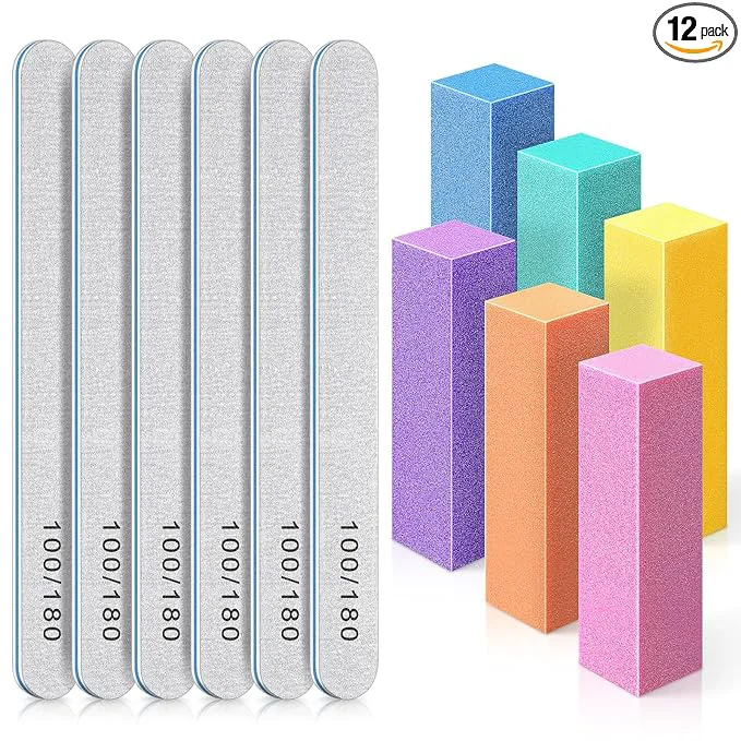 Elite TsMADDTs Nail Buffers and Files Professional Manicure Tools Kit Nail Care Innovative