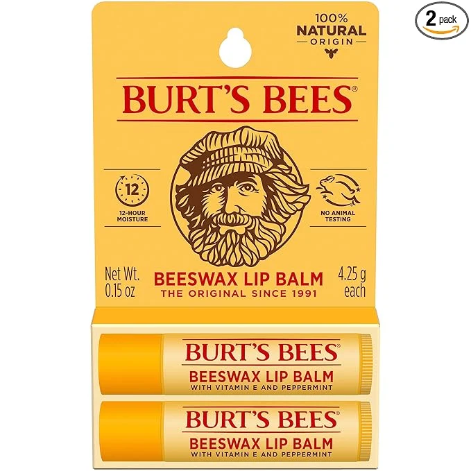 Relaxed Burt’s Bees Lip Balm Authentic
