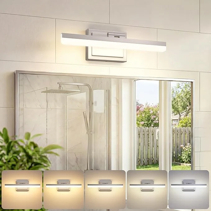 Genuine VOLISUN Modern Bathroom Vanity Light 15.7 inch 20W Dimmable 5CCT Led Bathroom Detailed