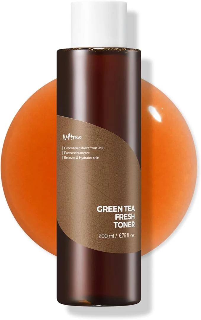 Verified ISNTREE Green Tea Fresh Toner 200ml 6.76 fl.oz Korean Skincare Toner Fashionable