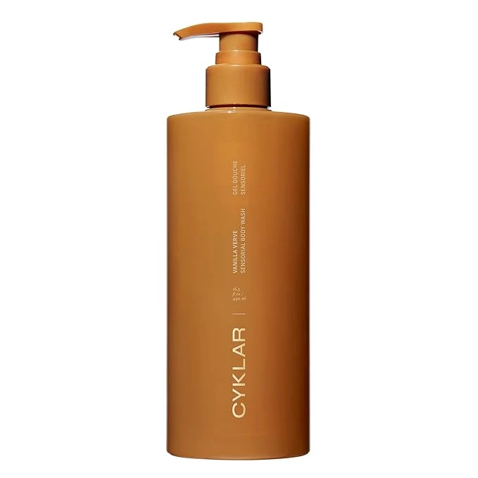 Contemporary CYKLAR Sensorial Body Wash. Vanilla Verve Hydrating Cleanser Smooth