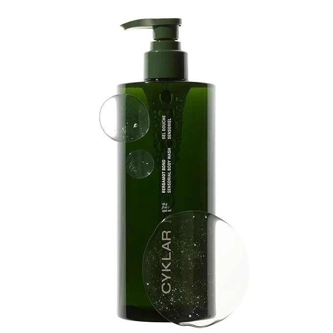 Premium CYKLAR Sensorial Body Wash. Bergamot Bond Hydrating Cleanser World-Class