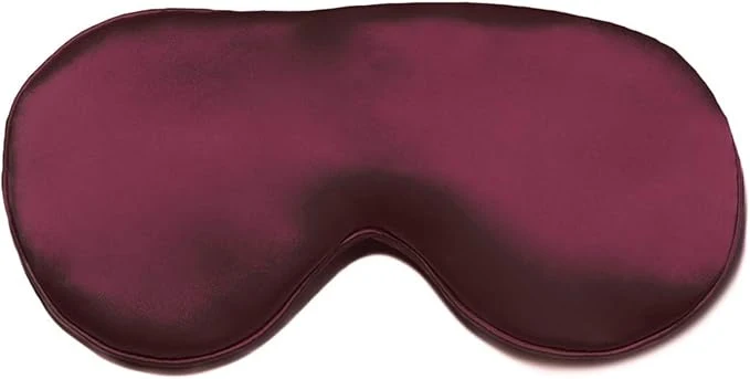 Elegant Fishers Finery 25 Momme Mulberry Silk Sleep Mask Blindfold Anti-Wrinkles Sophisticated