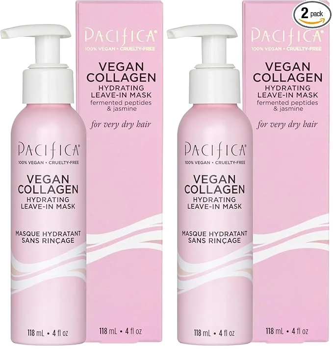 User-Friendly Pacifica Vegan Collagen Leave-In Repair Hair Mask – Leave-In Conditioner Premium