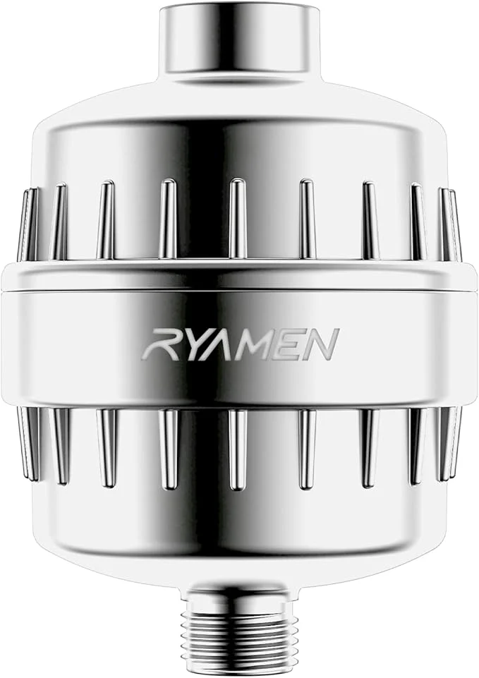 Flexible Ryamen Heavy Duty Shower Filter Shower Water Filter 99 REMOVAL Shower Head Selected