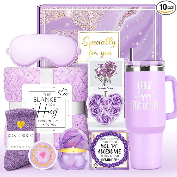 Crafted Gift Baskets for Women Birthday Gifts for Women Unique Get Well Gift for Woman Expertly Made