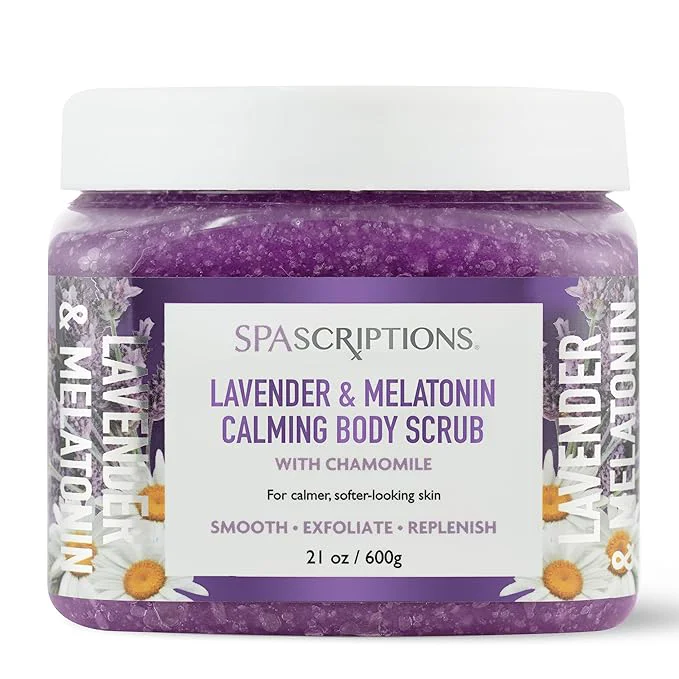 Elite SpaScriptions Lavender Melatonin Sugar Scrub Secure
