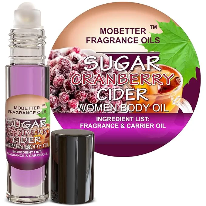Fine MOBETTER FRAGRANCE OILS Sugar Cranberry Cider Perfume Women Body Oil Refined