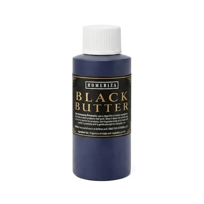 Traditional Perfume Black Butter Body Oil Scented Fragrance Premium Material