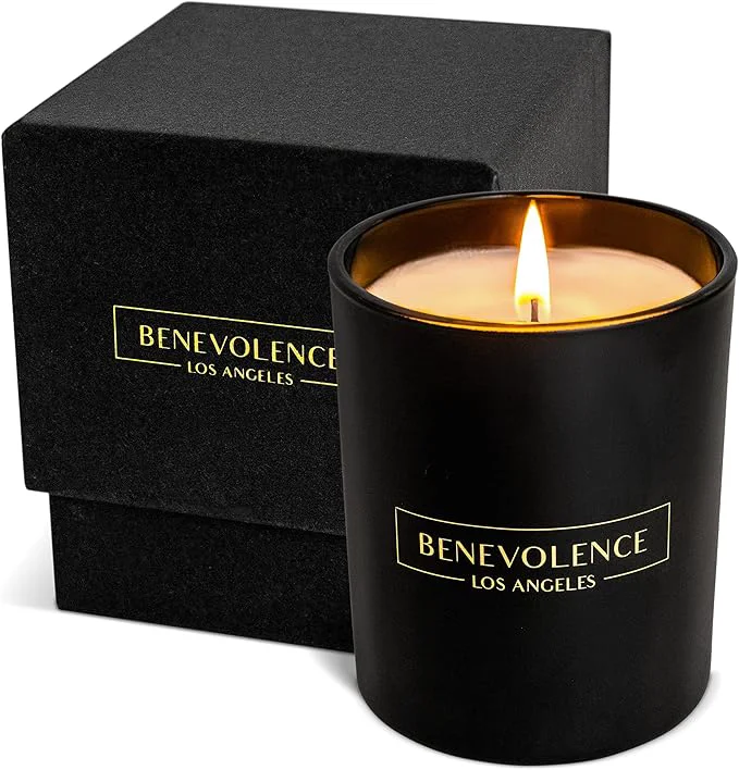 Easy-to-Use Benevolence LA Lavender Mint Sage Scented Candle Soy Christmas Candles Trusted
