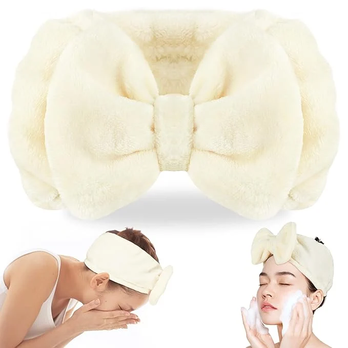 Lightweight Shintop Spa Headband Soft Carol Fleece Makeup Headband Dependable