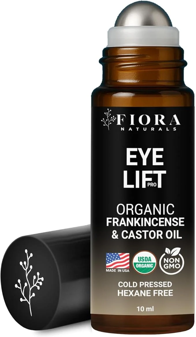 Prestigious Organic Castor Oil and Frankincense Roll On – Pure Hexane Eye Oil Casual