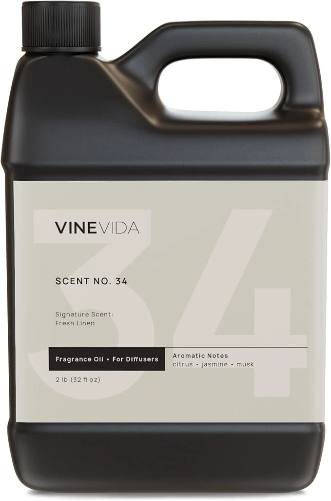 Secure VINEVIDA Fresh Linen Diffuser Oil Crafted