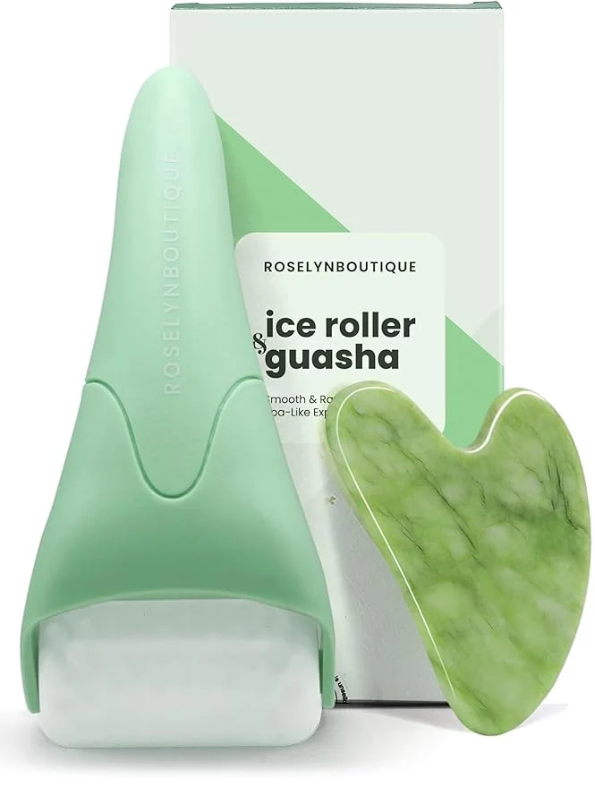 Sophisticated ROSELYNBOUTIQUE Ice Roller for Face Gua Sha Facial Tools Elegant