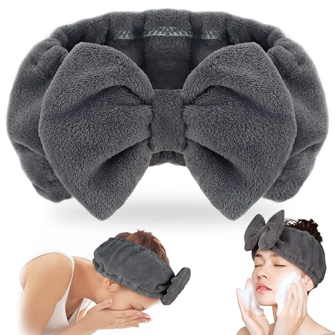 Efficient Shintop Makeup Headband Soft Carol Fleece Spa Headband User-Friendly