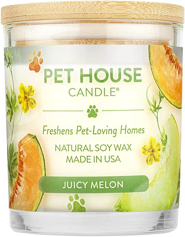 Advanced Pet House Candles Natural Plant-Based Long Lasting Candles Excellent