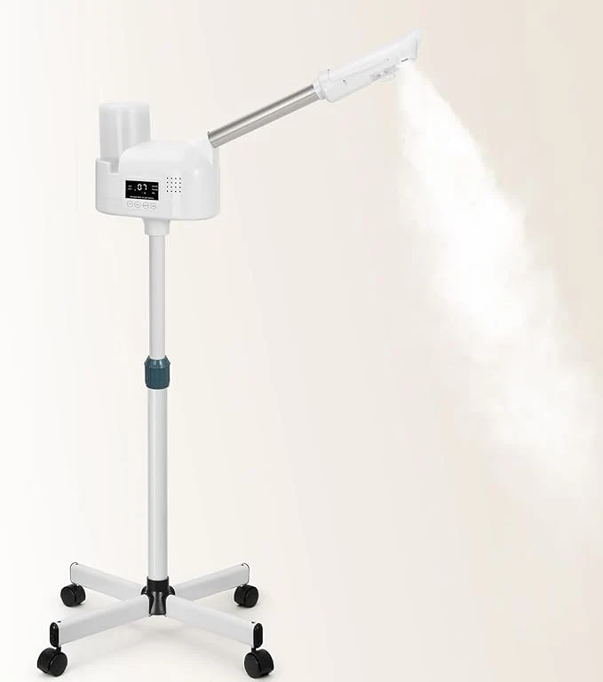Lightweight Professional Facial Steamer Face Steamer Upgrade PTC Heating Esthetician Sustainable