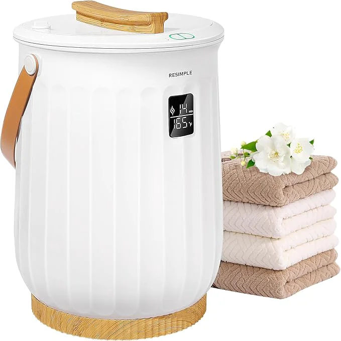 Smooth Hot Towel Warmer for Bathroom Luxury Bucket Towel Heater 20L Large Capacity Contemporary