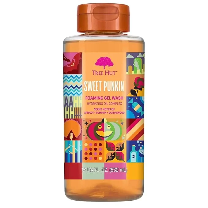 Carefully Designed Tree Hut Sweet Punkin Foaming Gel Wash Gently Cleanses and Leaves Skin Looking Efficient