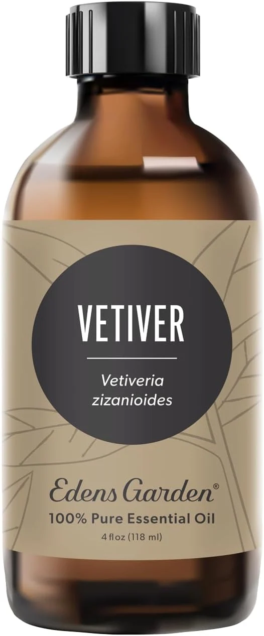 Recyclable Edens Garden Vetiver Essential Oil- Pure Premium Grade Therapeutic Soft