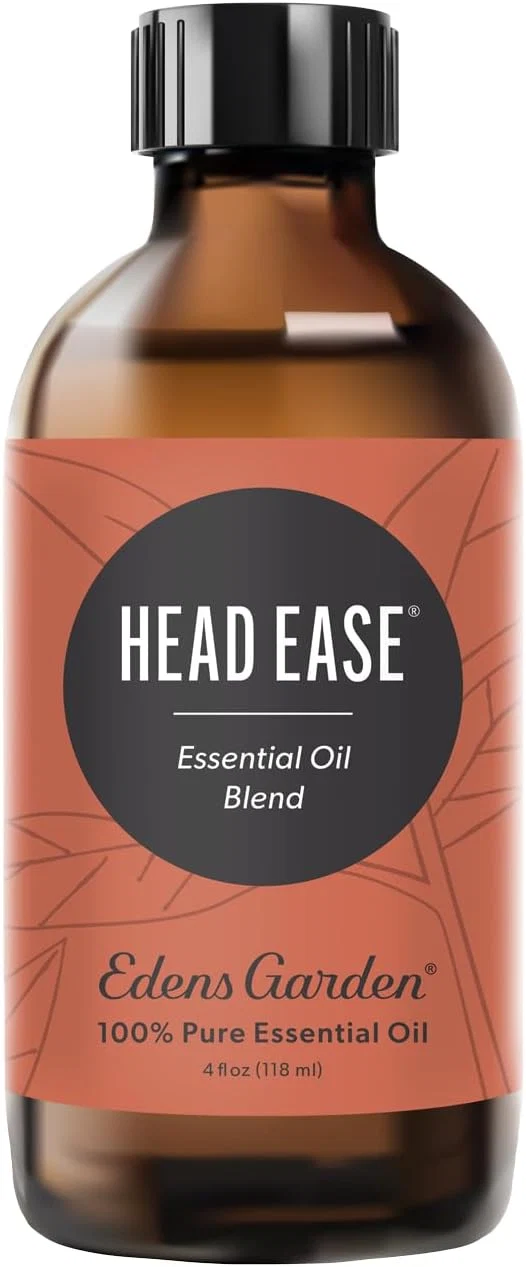 Trendy Edens Garden Head Ease Essential Oil Blend- Pure Premium Grade Therapeutic Modern
