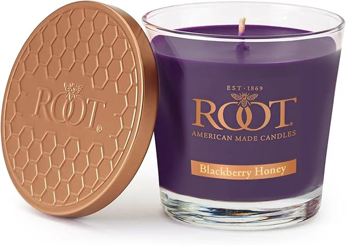 Excellent Root Candles Scented Candles Honeycomb Beeswax Blend Premium Handcrafted Candle Smooth
