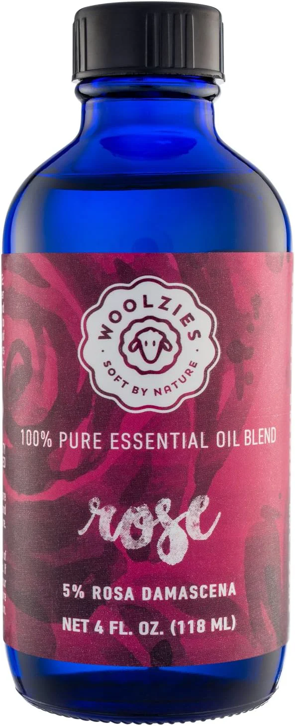 Smart Woolzies Natural Rose Essential Oil Blend 4 Oz Convenient