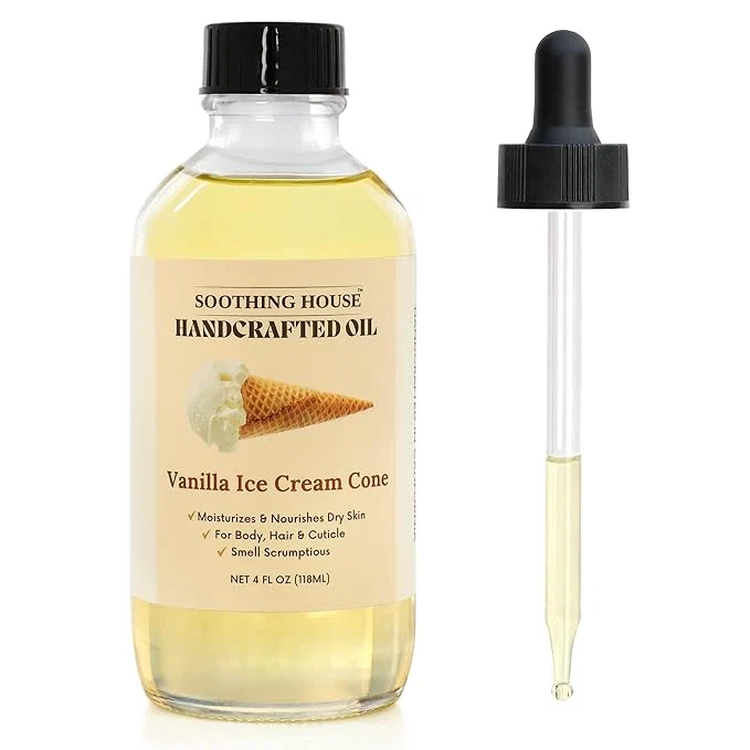 Clean Vanilla Ice Cream Cone Body Oil Healthy