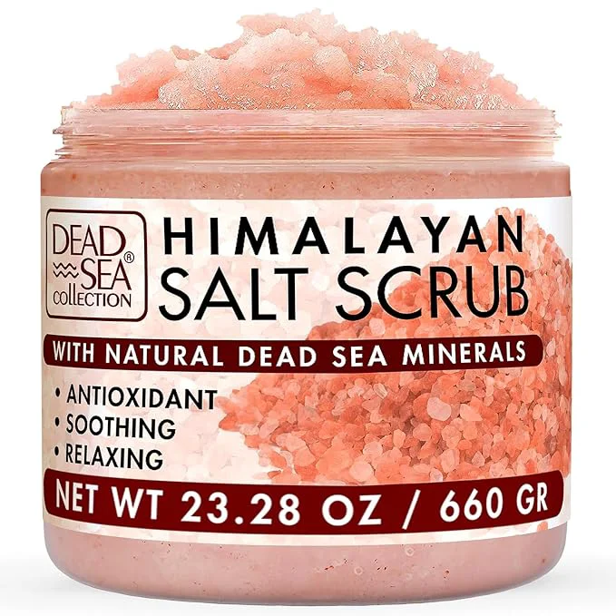 World-Class Dead Sea Collection Himalayan Salt Scrub – Exfoliating Body Scrub Flexible