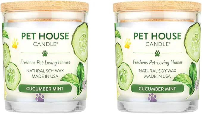 Effective Pet House Cucumber Candles Natural Scented Candles Classic