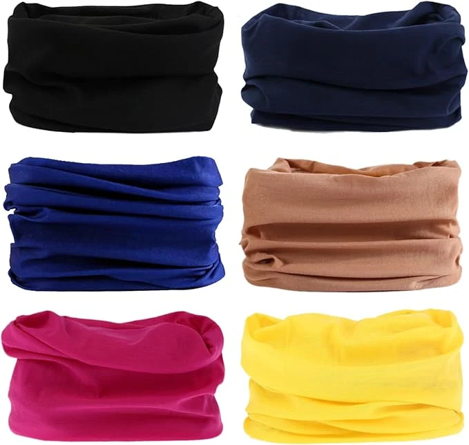 Refined Venswell Neck Gaiter Face Mask Men Women Seamless Bandana Rave Face Cover Fast