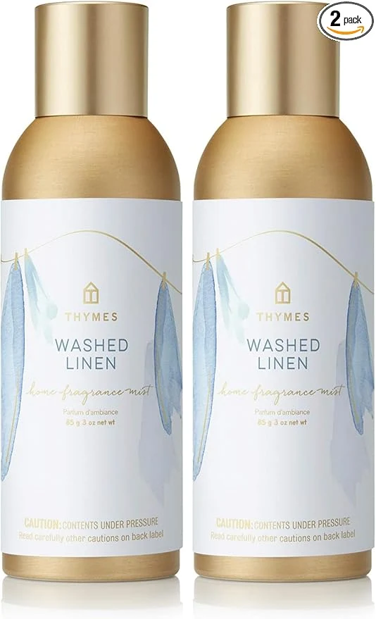 Organic Thymes Fragrance Mist – 3 Oz – Washed Linen Exceptional