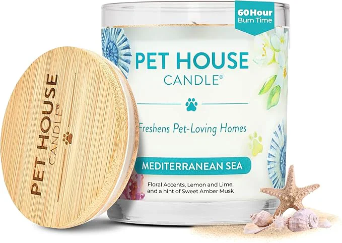 Refined Pet House Scented Candles Plant-Based Long Lasting Candle Fine